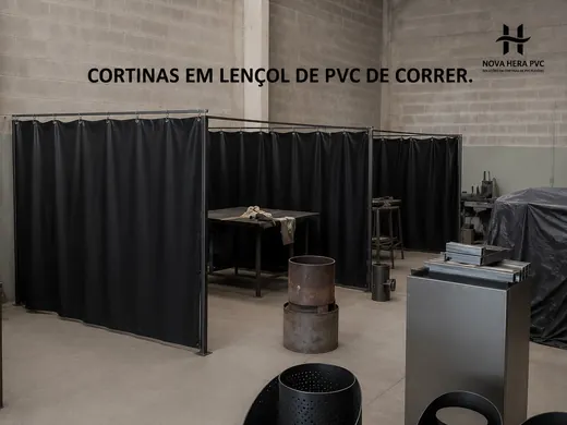 Cortinas de PVC Sanitárias